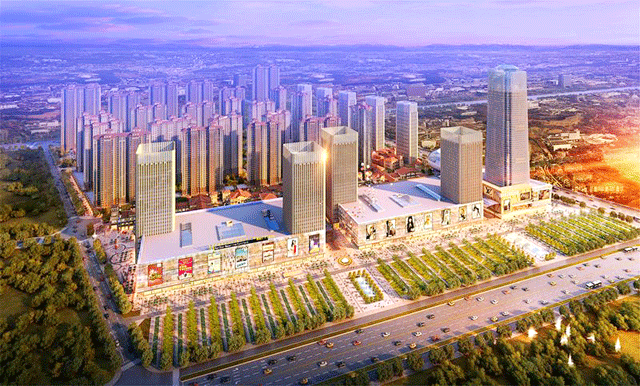 D . 山東德州星凱國(guó)際廣場(chǎng)