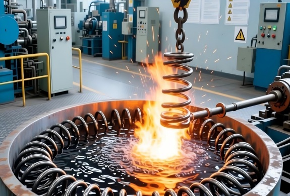 千錘百煉浴油淬火重生的高性能汽車彈簧——東風汽車